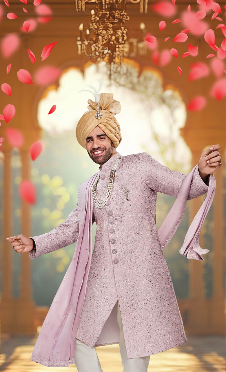 Manyavar sherwani wedding collection hotsell